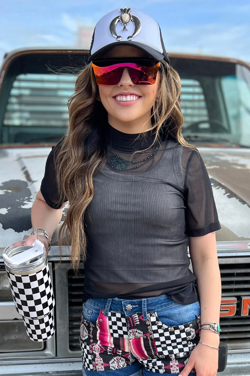 Mesh T-shirt