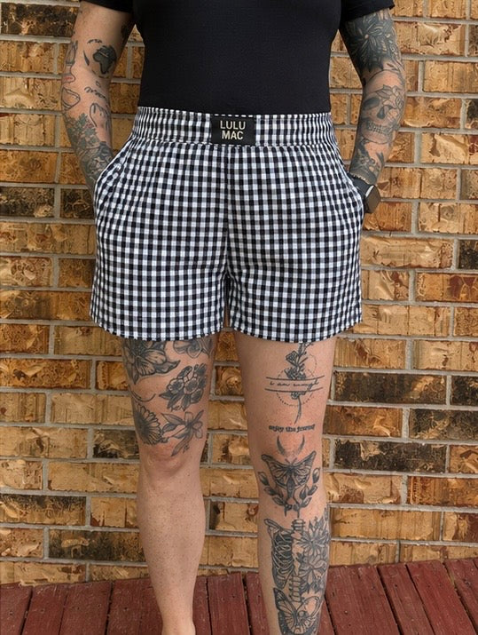 Gingham Shorts