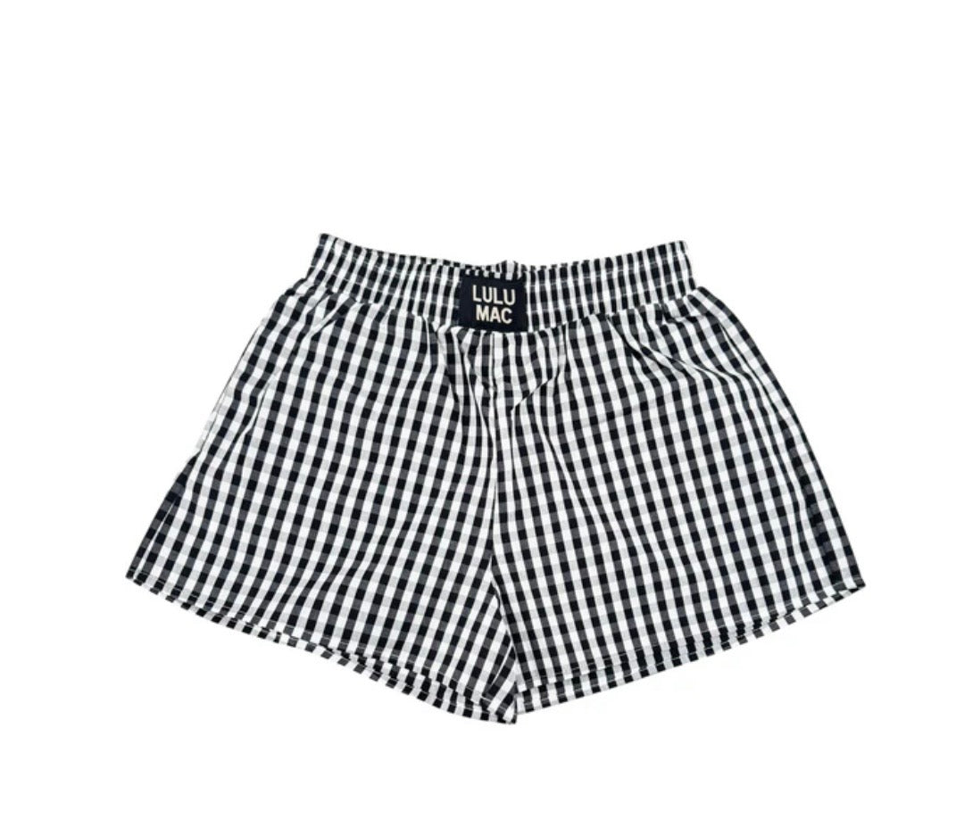 Gingham Shorts