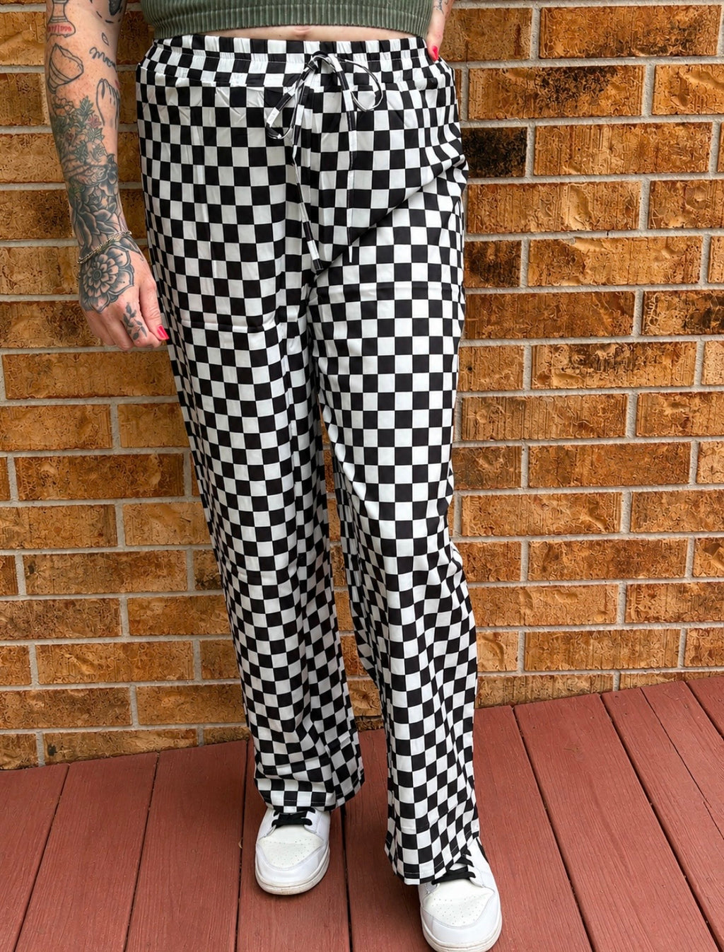 Checkered Pants